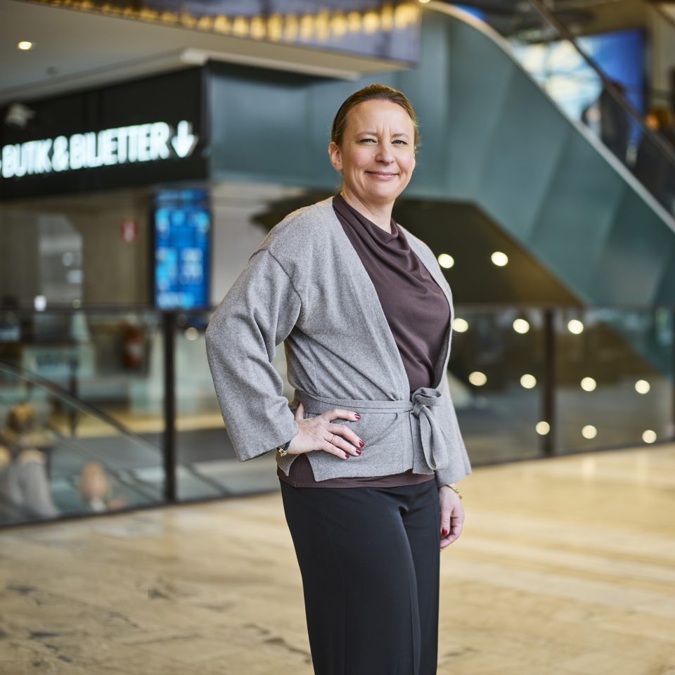 Petra Ehle partner at Influence People a Newground company. The people side of business transformation. Photo by Johan Annerfelt at Kulturhuset.