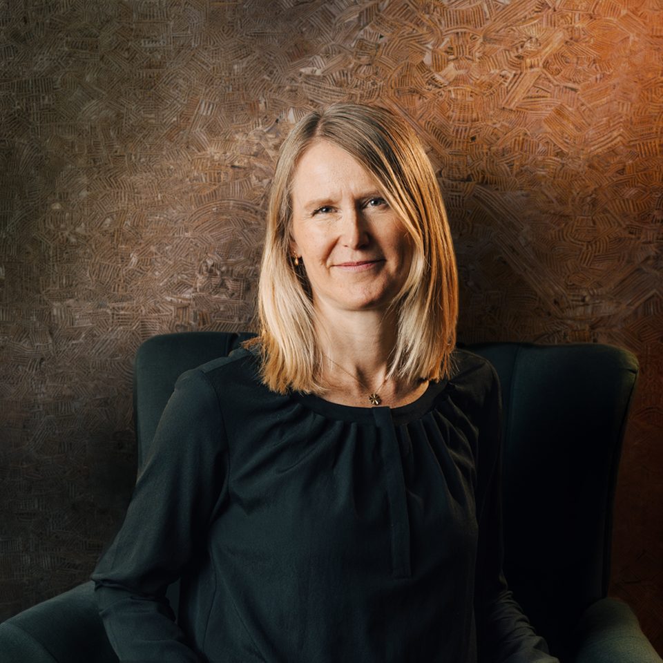 Cecilia Bernström, Partern at Influence People, a Newground company in a portrait setting