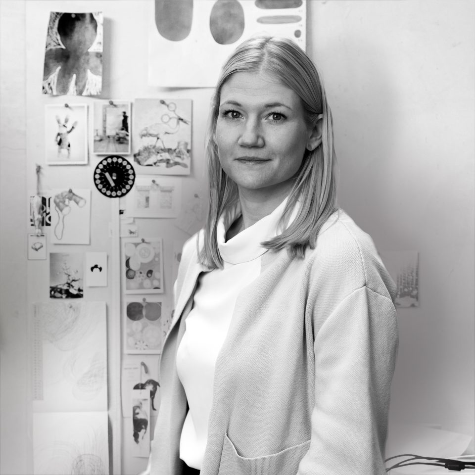 Isabel Bergling Olanders, Partner at Avanti, a Newground company, in an office setting