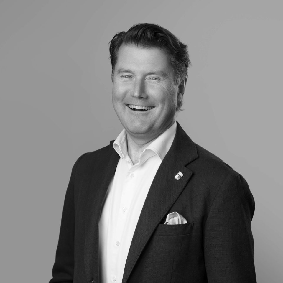 Magnus Frumerie, Partner at Next Level Finance, a Newground company, in a portrait setting.